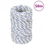 Paadik&ouml;is, valge, 2 mm, 50 m, pol&uuml;prop&uuml;leen