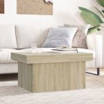 Diivanilaud, sonoma tamm, 100 x 55 x 40cm, tehispuit