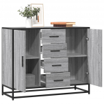 PUHVETKAPP HALL SONOMA 92X35X76 CM ENGINEERED WOOD