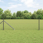 Ahela link aed postidega hall 0.6 x 10 m teras