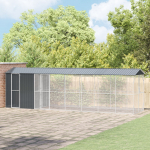 LINDUDE PUURIS&Uuml;STEEM LAIENDUSEGA ANTHRACITE 210X838X247 CM TERAS