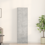 Riidekapp betoonhall 55x25x189 cm puitlaastplaadist