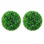 KUNSTPUKSPUIDUST PALLID LED TULEDEGA 2 TK ROHELINE 47 CM