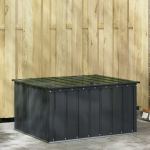 Aia hoiukast must 101 x 82 x 50 cm teras