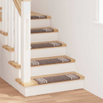 Iseliimuvad treppimatid 15 tk pruun 65 x 21 x 4 cm