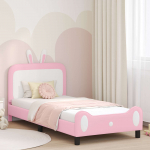 Laste voodiraam peatoega peaga Roosa 90 x 200 cm PU