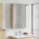 Vannitoa peeglikapp Sonoma tamm 43 x 11,5 x 60,5 cm Tehispuit