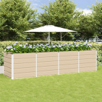 Taimekast ebarealne 240 x 80 x 75 cm teras