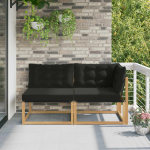 Sektsionaalne diivan padjaga Valge 162,5 x 83 x 73 cm