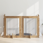 Koerav&auml;rav koos aluspuudega 4 pcs Artisan tamm 80 x 100 cm