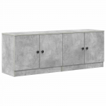 Voodikapp 2 pcs Betoonhall 66 x 35 x 48 cm T&ouml;&ouml;deldud puit