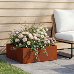 Aia istutuskast rooste 60 x 60 x 20 cm ilmastikukindel teras