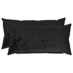 Diivanipadi 2 tk HEERLEN must 40 x 80 cm flanell