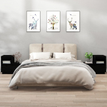 &Ouml;&ouml;kapid 2 tk, must, 60 x 34 x 51 cm, m&auml;nnipuit