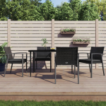 5-osaline aia s&ouml;&ouml;gim&ouml;&ouml;bli komplekt istmepatjadega, rotang/teras