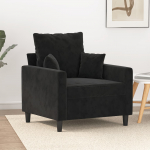 Tugitool, must, 60 cm, samet