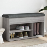 Jalatsipink, hall sonoma tamm, 82 x 32 x 45,5 cm, tehispuit