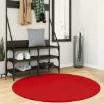 Vaip "oviedo" l&uuml;hikese narmaga, punane, &oslash;120 cm