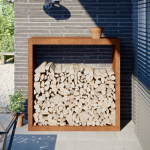 K&uuml;ttepuude rest, 100x40x100 cm, corten teras