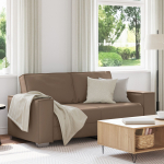 KAHEISTMENE DIIVAN CAPPUCCINO 140 CM KUNSTNAHAST