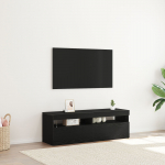 TV KAPP LEDIDEGA MUST PUIT 120X35X40 CM TEHISPUIT