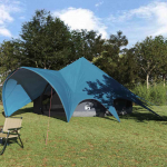 Teepee telk 7-inimese jaoks Sinine ja Hall 600 x 600 x 347 cm