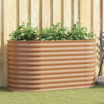 K&otilde;rge peenar pruun 160 x 80 x 81 cm teras
