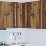 K&ouml;&ouml;gikapp riiuliga uksega vana puit 57 x 57 x 100 cm tehispuit