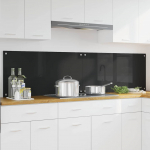 K&ouml;gi splashback 2 tk must 100 x 50 cm karastatud klaas