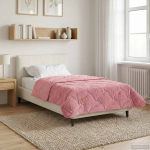 Talve tek Roosa 155 x 200 cm Mikrokiud ja Teddy villa