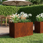 Aia istutuskast rooste 80 x 30 x 49 cm ilmastikukindel teras