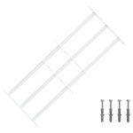 Turva grill akendele 3 risttalaga 3 pcs 63-114 cm