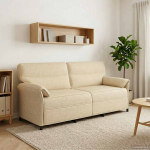 Diivan 100% pol&uuml;ester metallraam MDF, Vineer