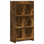 Raamatukapp Suitsutatud tamm 59 x 30 x 111 cm Tehispuit