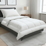 Tekk ja padjakomplekt 3 tk 140x220 cm Suvi 140 GSM Vill Valge