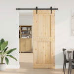 Liuguks narvik naturaalne ja must 85 x 210 cm (152,5 cm)