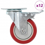 12 tk p&ouml;&ouml;rlevad rattad 100 mm