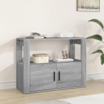 Puhvetkapp, hall sonoma tamm, 80x30x60 cm, tehispuit