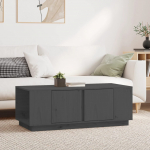 Diivanilaud, hall, 110 x 50 x 40cm, m&auml;nnipuit