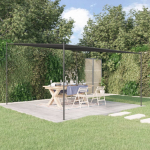 Varikatus, antratsiithall, 4x4 m 180 g/m&sup2;, kangas ja teras