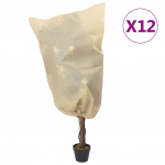 Pingutusn&ouml;&ouml;riga taime fliiskatted 12 tk, 70 g/m&sup2;, 0,8x0,8 m