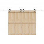 LIUGUKSE TARVIKUTE KOMPLEKT 366 CM TERASEST, MUST