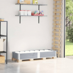 Kaubaaluste &auml;&auml;r, hall, 150x50 cm, toekas m&auml;nnipuit