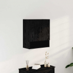 Seinale kinnitatav kapp must tamm 60 x 31 x 70 cm tehispuit
