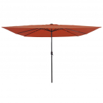 Aedapara terrakota 295 x 295 x 245 cm pol&uuml;ester ja teras