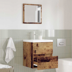 Vannitoa kapp sahtliga vana puit 41 x 38,5 x 45 cm tehispuit