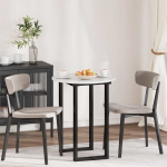 Lauda peal k&otilde;rgl&auml;ikega valge 60 x 60 x 1,5 cm tehispuit