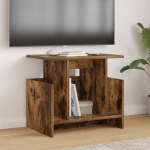 Telerialus 2 tk Suitsetatud tamm 50 x 35 x 45 cm Tehispuit