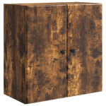 Seinale kinnitatav kapp Suitsutatud tamm 59 x 31 x 60 cm