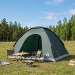 Telkimise telk katusega Armee rohelis 275 x 215 x 125 cm